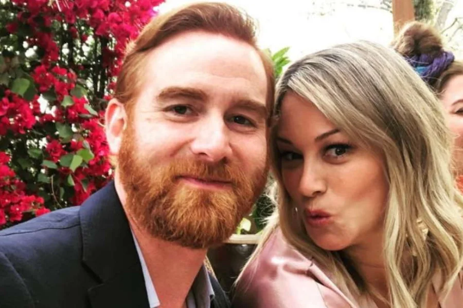 who is andrew santino wife