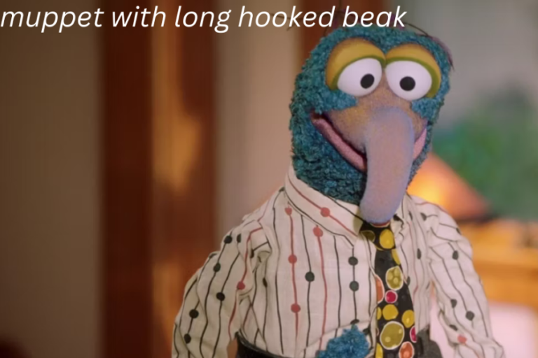 Muppet with a Long Hooked Beak